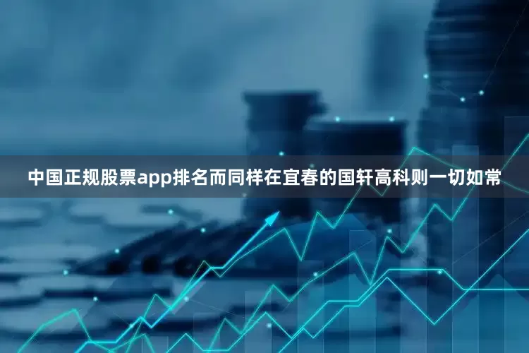 中国正规股票app排名而同样在宜春的国轩高科则一切如常